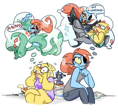 bratty s and catty s and alphys and undyne s most