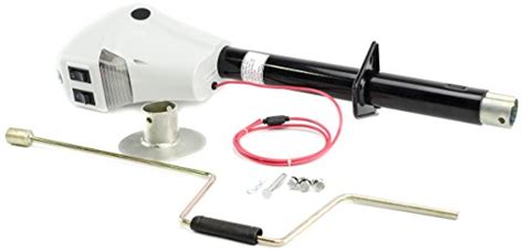 lippert components  white power tongue jack rv electrical system