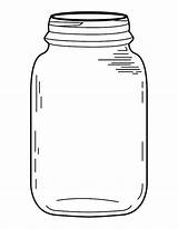 Jar Mason Coloring Template Drawing Empty Pages Cookie Jars Colouring Zoom Printable Etsy Choose Board Fairy Clip Kids Paintingvalley Wedding sketch template