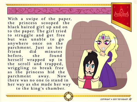 another princess story scrolled up by dragon fangx on deviantart
