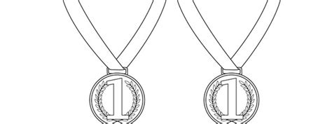 medal template medium