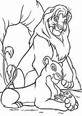 Simba Mufasa Nala Cave Kleurplaten Ggg Tulamama Timon Kidsplaycolor Pumbaa sketch template