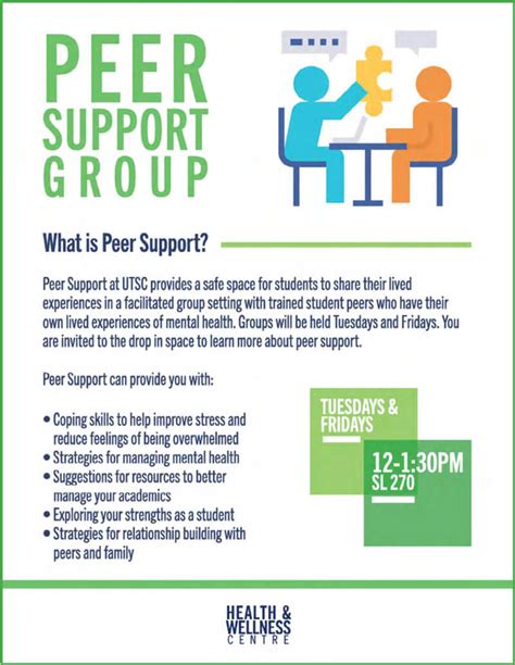 support group flyer template free