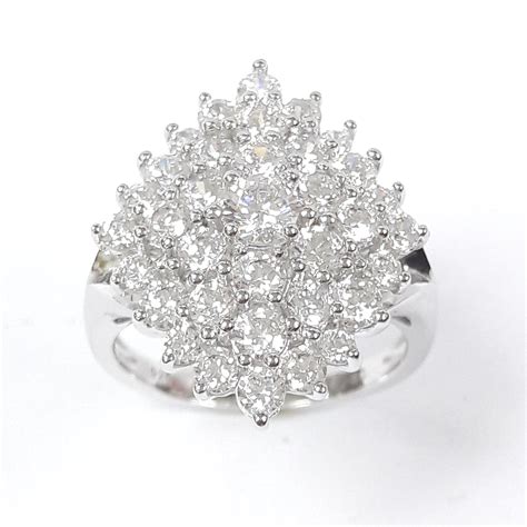 brilliance sterling silver brilliance fine jewelry simulated diamond fashion ring walmart