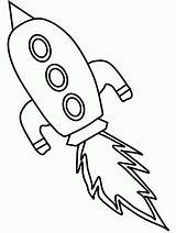 Coloring Rocket Spaceship Ship Space Pages Drawing Simple Kids Flying Cartoon Travel Ships Clipart Cliparts Print Rocketship Color Off Blast sketch template
