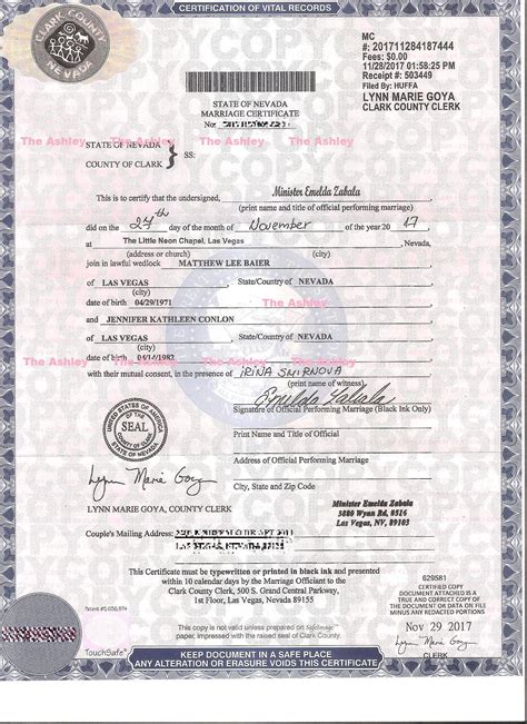 exclusive see matt baier s marriage certificate and get new details about his recent vegas