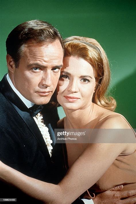 Marlon Brando And Angie Dickinson Publicity Portrait For The Film