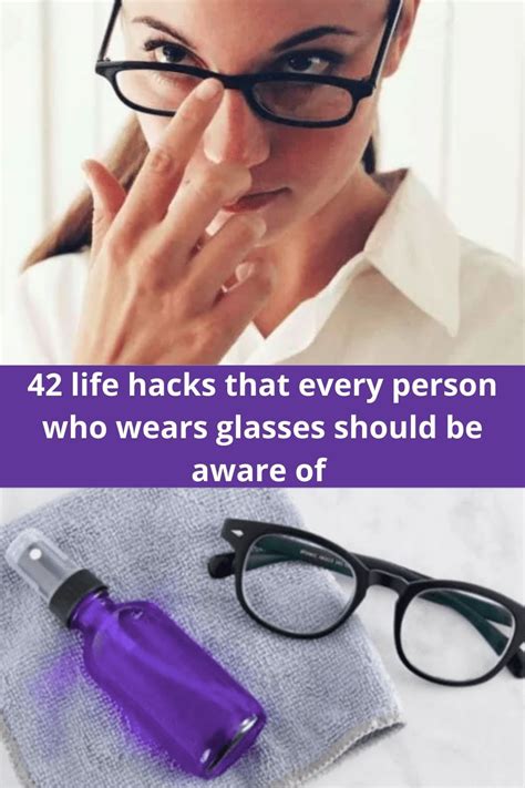 42 life hacks that every person who wears glasses should be aware of in