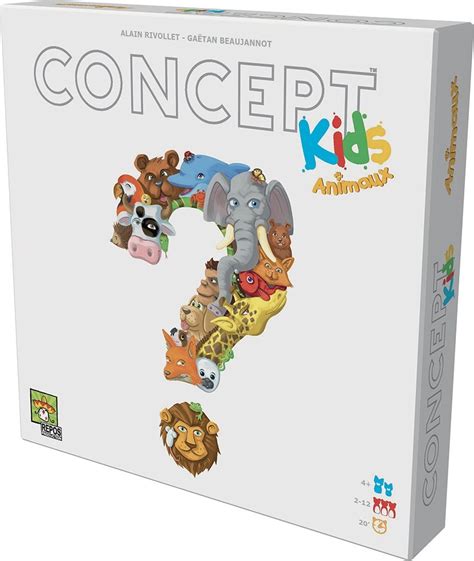 concept kids animaux scolart