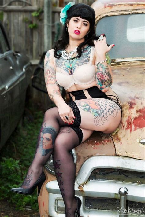 Chubby Pin Up Girl Tattoos Adult Archive