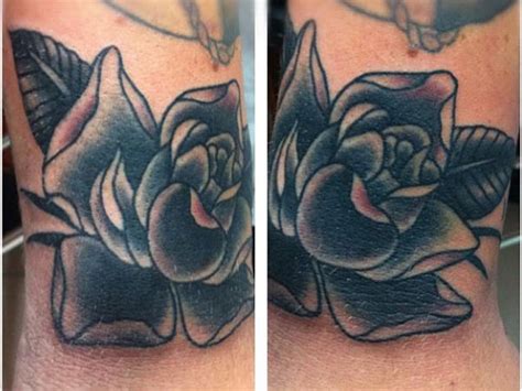30 Exotic Black Rose Tattoo Designs