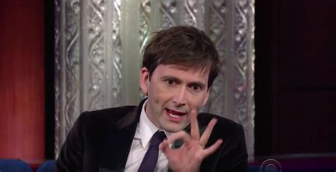 photos david tennant on the late show with stephen colbert