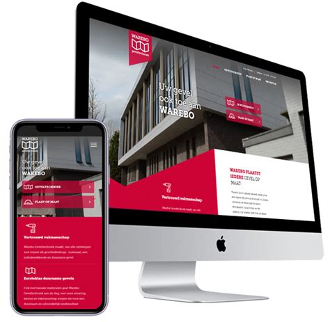 website warebo geveltechniek someren steenstra media