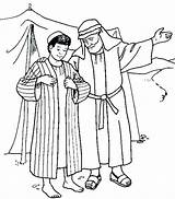 Joseph Coloring Pages Jacob Son Bible Story Kids Coat Many Colors Sheets Sunday School Preschool Choose Board Activities sketch template