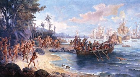 descubrimiento conquista y colonización de américa hechos principales timeline timetoast
