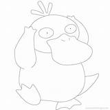 Psyduck Outline Xcolorings 1023px 57k sketch template