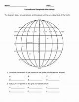 Latitude Longitude Worksheet Worksheets Geography 3rd Sponsored sketch template