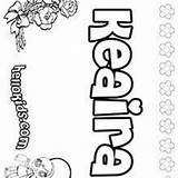 Coloring Pages Keaira Names Girls Marnie Kayla Name Hellokids Posters Kaylie sketch template