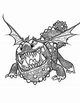 Gronckle Drago Smok Kolorowanka Kolorowanki Drache Colorkid Dragons Leicht sketch template