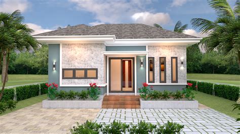 simple bungalow house designs  meter  feet pro home decor