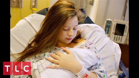 Pregnant Girl Giving Birth