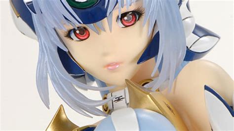 Kos Mos Xenosaga Highres Android Blue Hair Breasts Large Breasts Hot