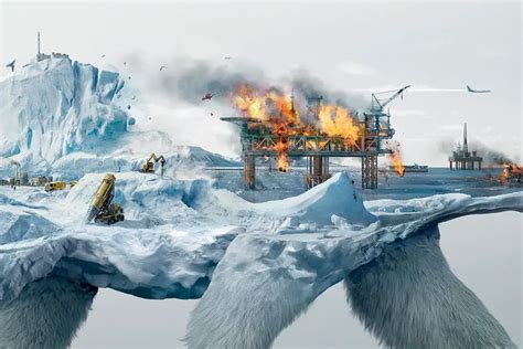 powerful images demonstrate   destroying nature   destroying life