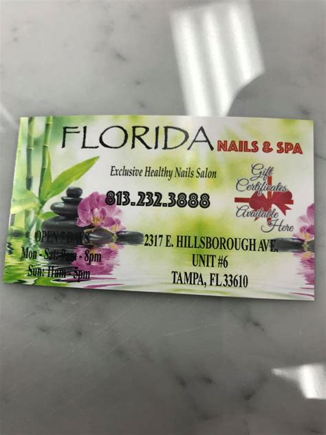 florida nails spa tampa fl