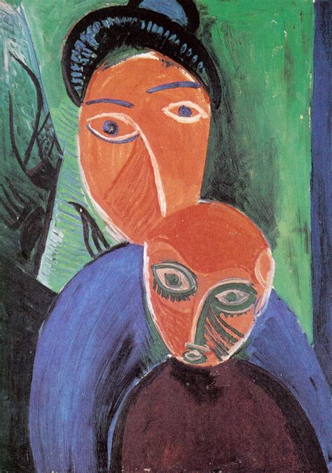 picasso mother  child   pinterest mothers posts