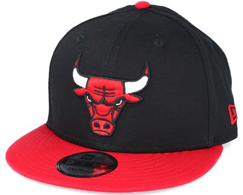 chicago bulls nba league essential black fifty snapback  era caps