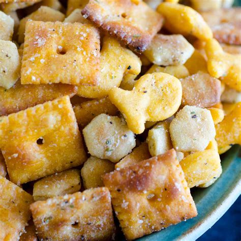 ranch oyster crackers stepped   notch bake   bake