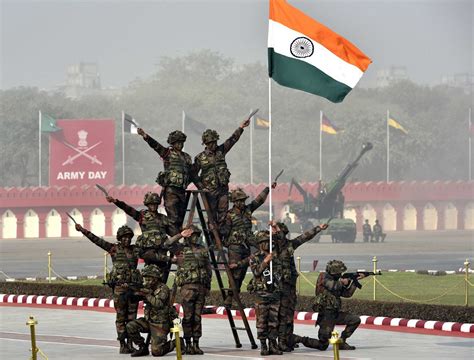 indian army day parade held   delhi global times