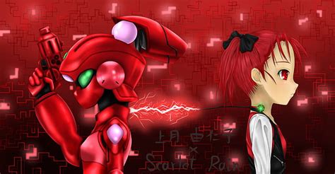 anime accel world scarlet rain yuniko kouzuki hd papel de parede