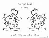 Zoo Spot sketch template