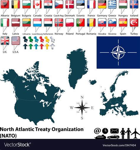 map  nato countries maps