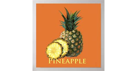tropical pineapple poster zazzle