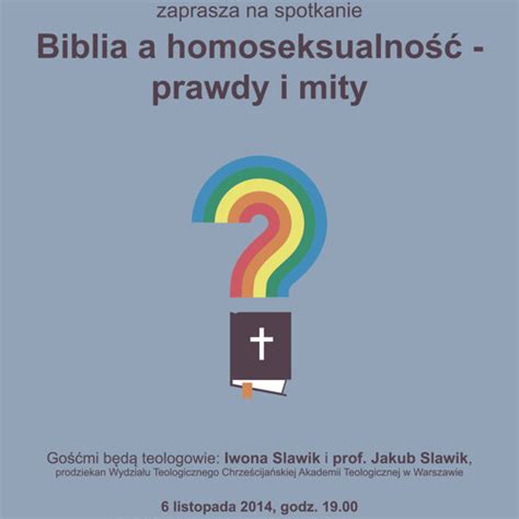 biblia a homoseksualność prawdy i mity by mdzierzanowski free
