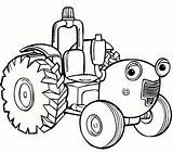 Tractor Coloring Pages Print Johnny sketch template