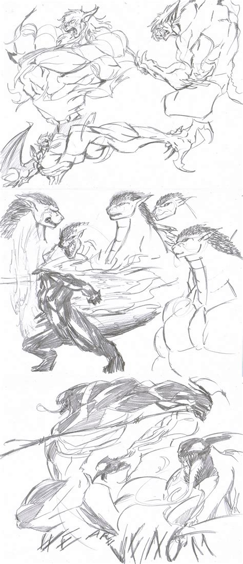 Transformation Godzilla And Venom By Spottedalienmonster