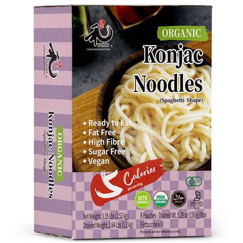 Buy Yuho Konjac Noodles 8 Pack Inside Vegan Low Calorie Food Free