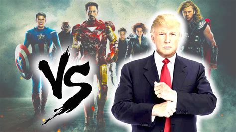 the avengers s attaquent à donald trump rolling stone