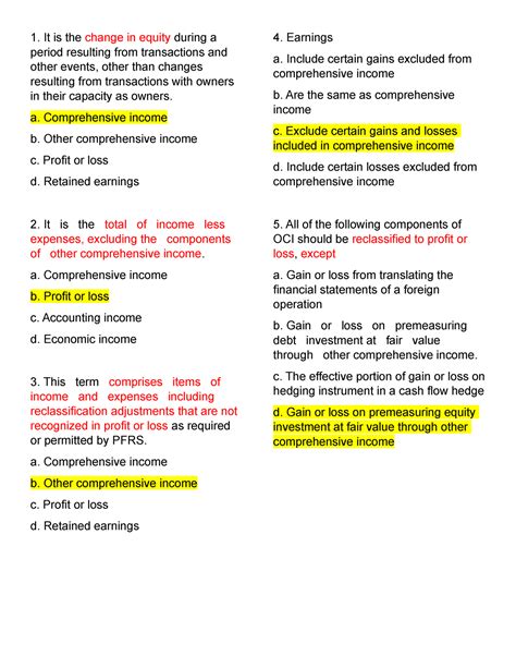 ia  review sce statement  comprehensive income    change