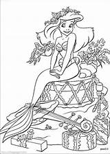 Mermaid Coloring Pages Printable Little Ariel Ursula Kids Princess Print Disney Colouring Christmas Barbie Book Baby Cartoon Fairy Comments Bestappsforkids sketch template