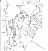 Ichigo Bleach Coloring Pages Kurosaki Drawing Color Line Drawings Printable Print Anime Sketch Getdrawings Getcolorings Kenpachi Popular Template Exploit Related sketch template