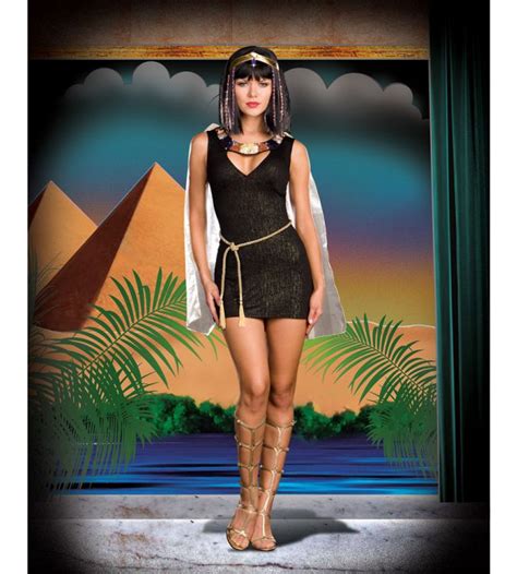 Pharaohs Favorite Costume Womens Sexy Egyptian Queen Fancy Dress Outfit