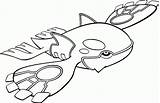 Kyogre Pokemon Coloring Pages Groudon Primal Printable Para Rayquaza Colorear Colouring Pokémon Kleurplaten Coloring4free 2021 Mega Drawing Dibujos Anime Flying sketch template