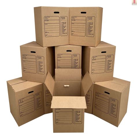 uboxes corrugated moving boxes  handles  premium large