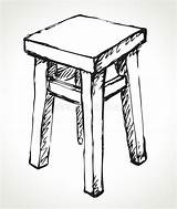 Stool Sketch sketch template