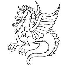 pin  dragon  drawings
