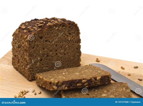 grain brown bread isolated stock photo image  eating